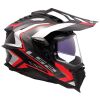 LS2 MX701 EXPLORER-06 CARBON FRONTIER adventure helma červená vel.3XL
